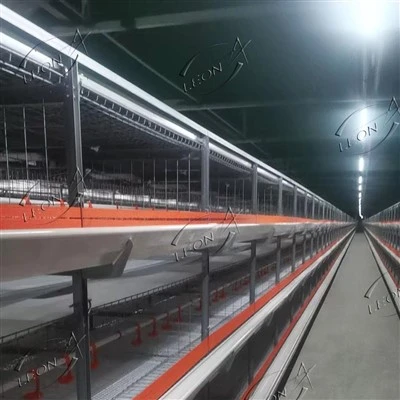 Automatisk slagtekyllingerbursystem